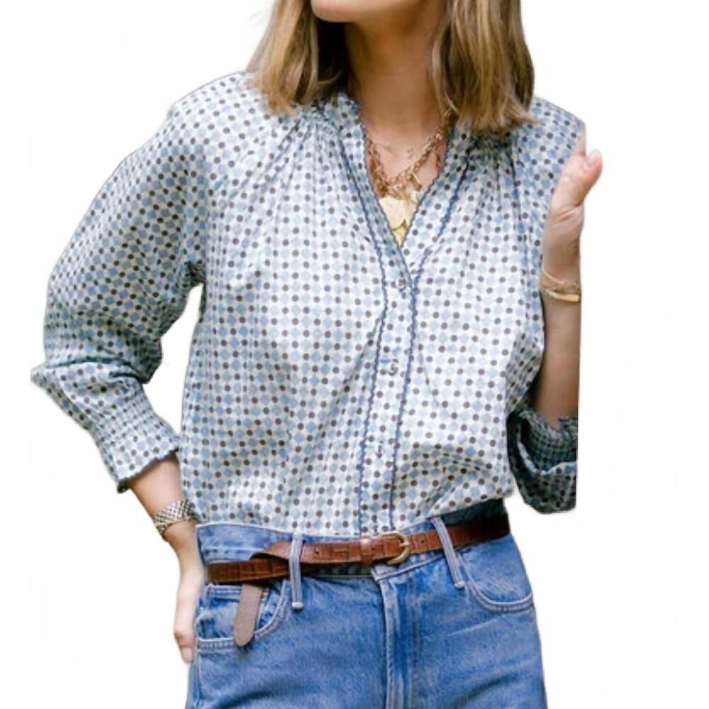 NEW BAYBALA harper top in moroccan tile
